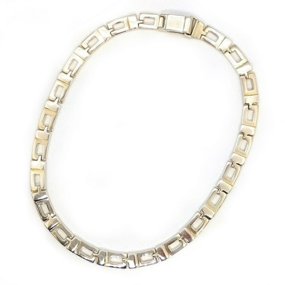 Gucci Interlocking G Silver Silver necklace - Picture 1 of 5